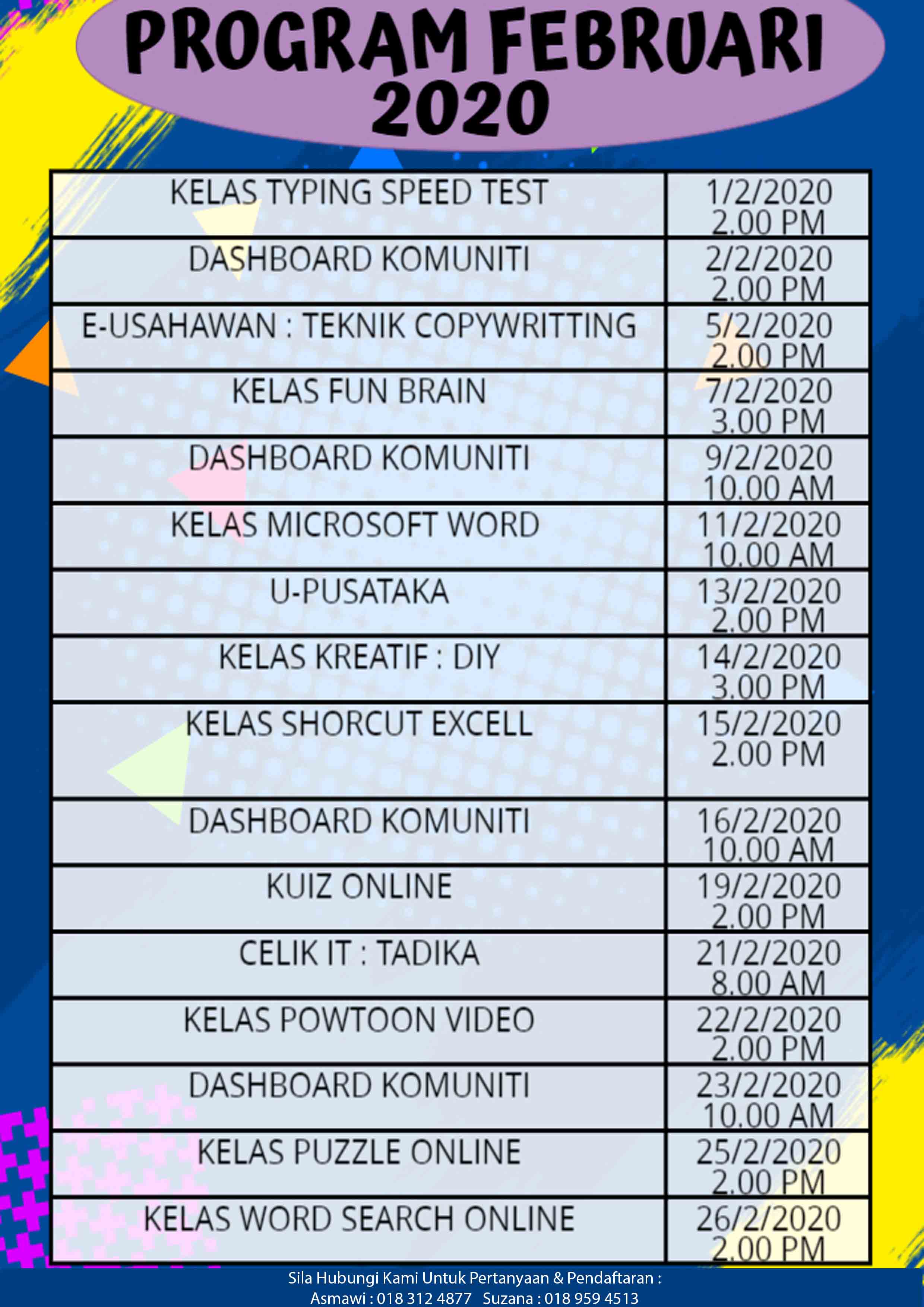 program februari2020